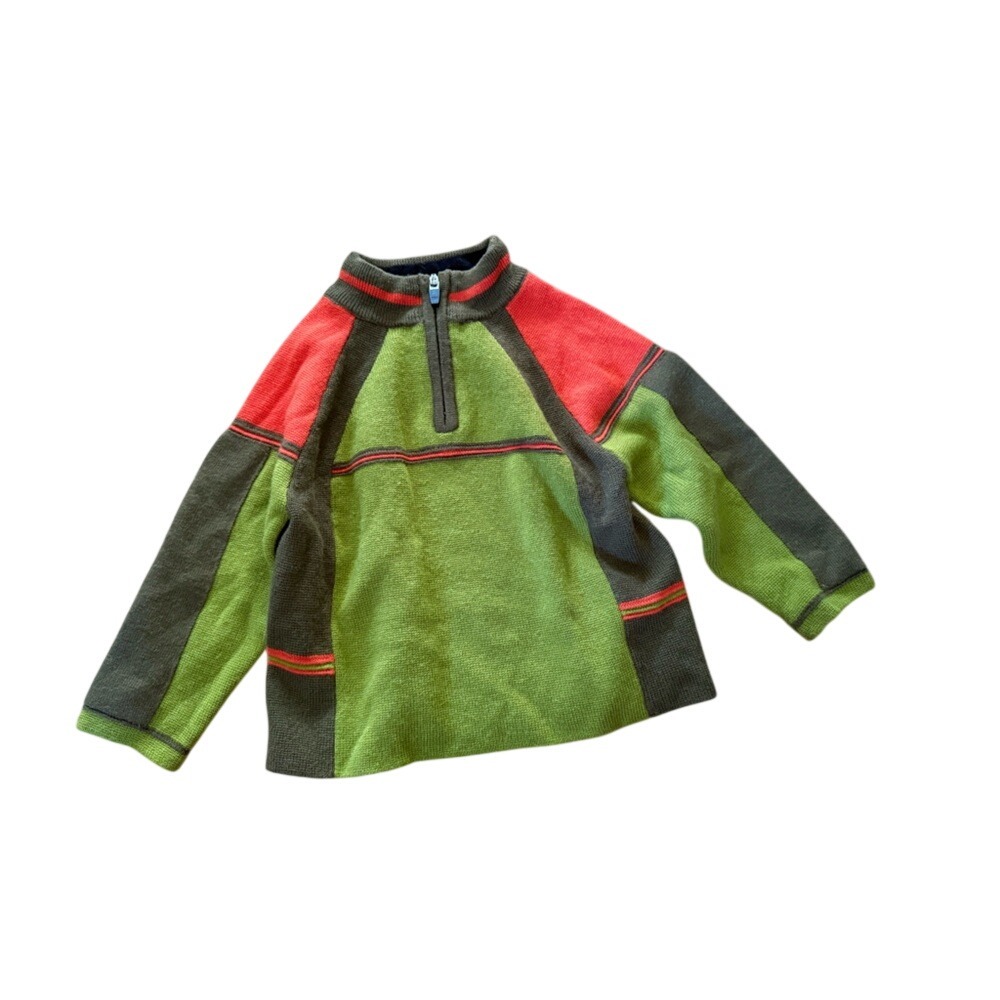 Obermeyer‎ green wool blend youth sweater